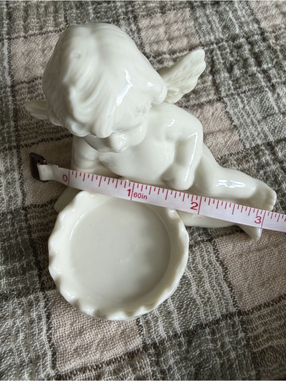 Vintage Cherub Mini Trinket Dish - Picture 12 of 13